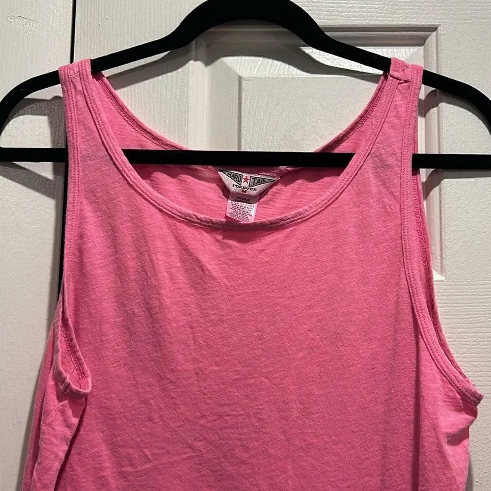 Hard Tail Pink Tank Top, Size Medium - Picture 2 of 8